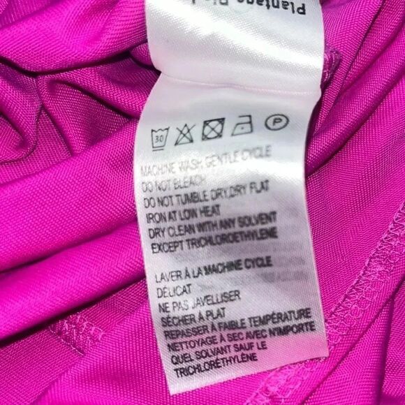 NWT women’s FARM RIO X ANTHROPOLOGIE pink long sleeve body suit size medium - Picture 9 of 13